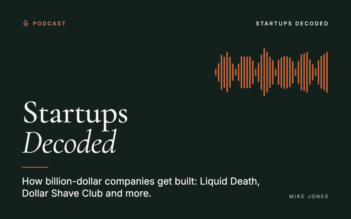 Startups Decoded