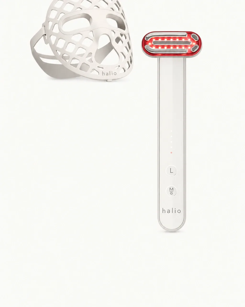 Halio Lift & Light Duo, white field exploded kit upright tool