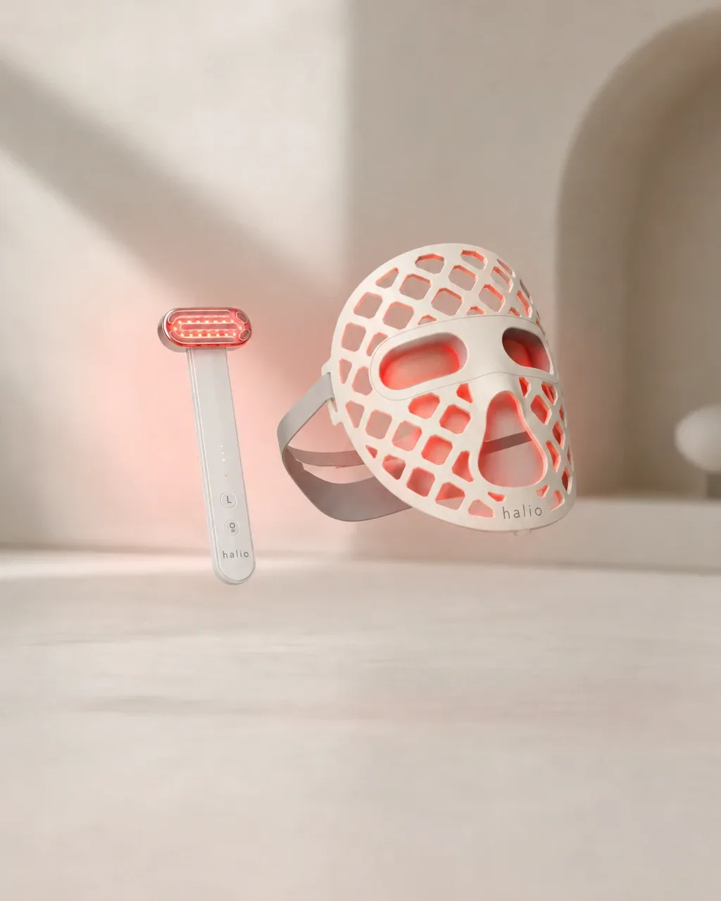 Halio Lift & Light Duo, caps promo headline floating duo bullets pill
