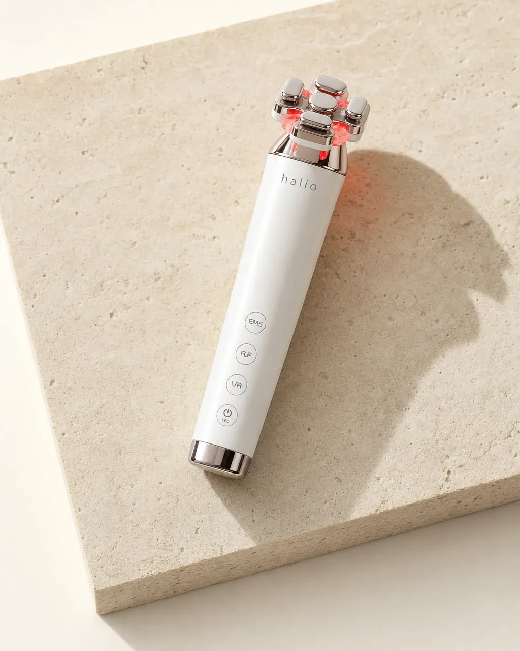 Halio RevitaWave Skin Rejuvenator, news headline slab product badge row pill