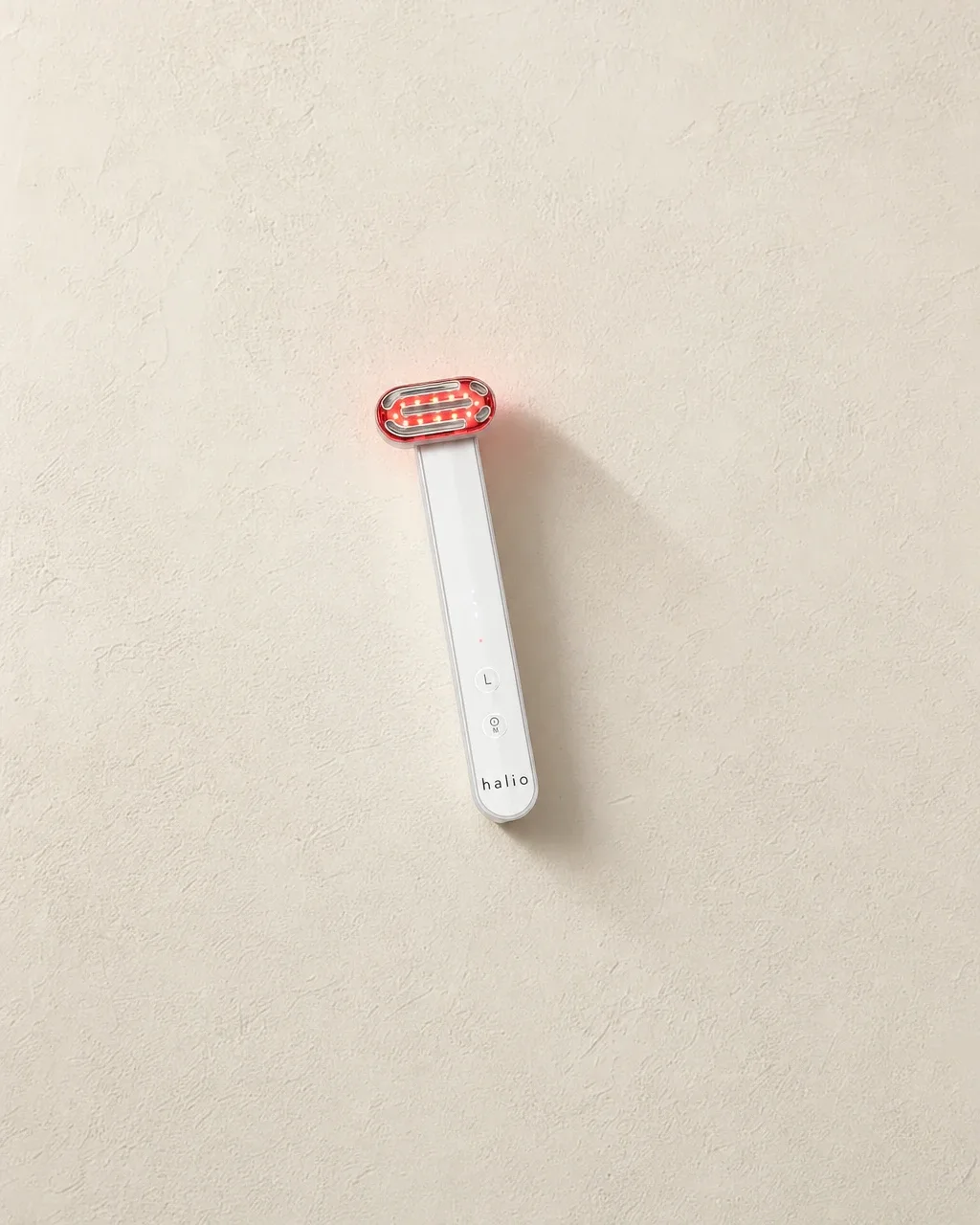 Halio Red Light Therapy Device, struck concern stack solid fact block overhead l